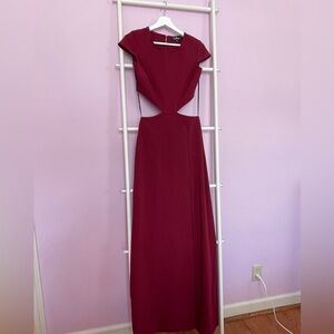 Lulu Dark Red Dress, Size S